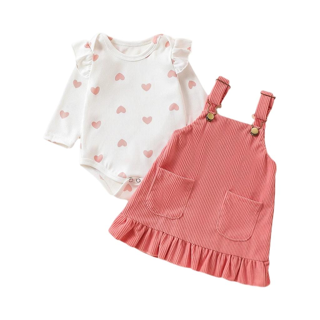 Cute Princess 2-Piece Top + Skirt Set