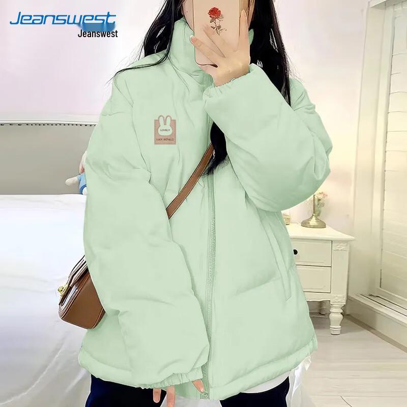 Унисекс утепленная куртка Jeanswest с этикеткой-кроликом XL