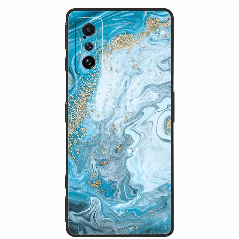 For Xiaomi Poco F4 GT Case Marble Soft Silicone Back Cover Phone Case for Xiaomi Poco F4 GT Coque 21121210G Protector Capa Funda