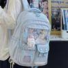 New college style ins sweet and cute junior high school student schoolbag high value grade 3-5 large capacity backpack women