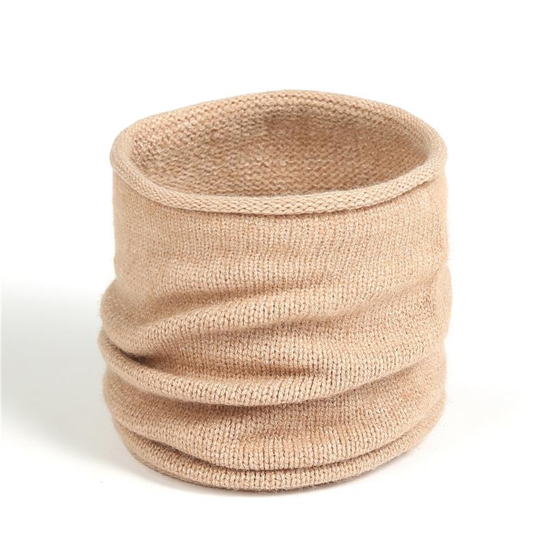 15 Colours Korean Fashion Knitted Neckerchief Winter Warm Windproof Neck Ring Scarves Cycling Ski Sport Neck Scarf Accessories