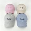 Fashion Hat Stripe Embroidery Brooklyn Baseball Cap Men's and Women's Summer Sunscreen Versatile Cap Trendy