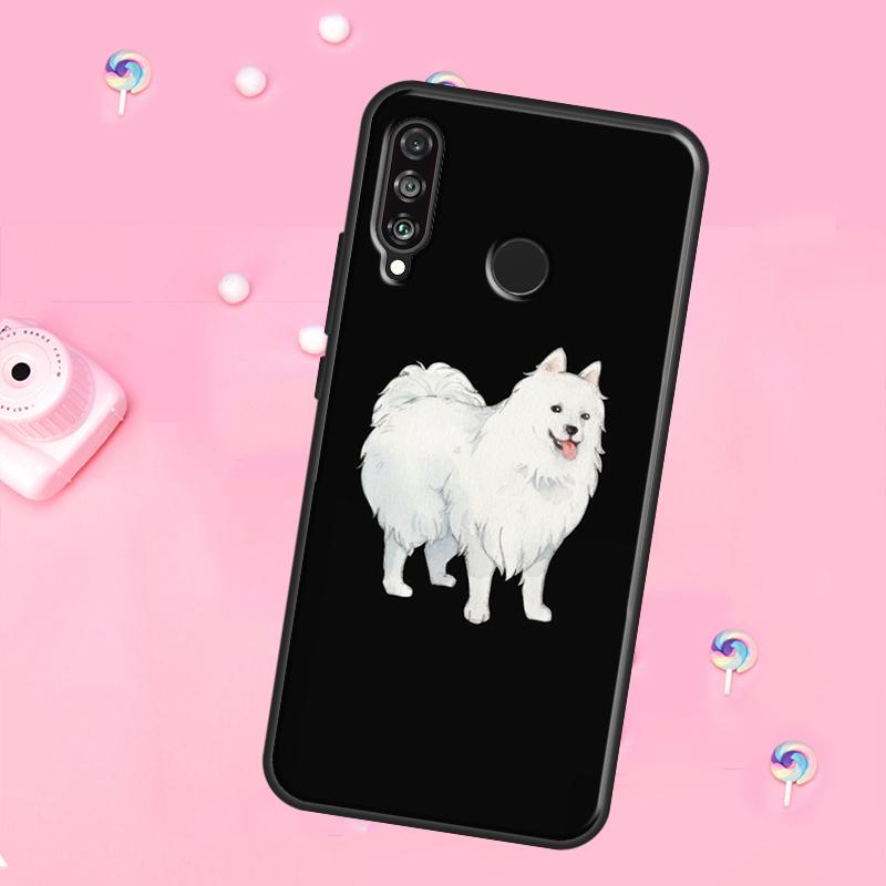 Japanese Spitz Dog For Huawei Nova 11 Pro 10 9 SE Y70 Y60 Y90 Y61 Y91 Y73 Y72 12s 12i 11i 8i P30 P40 Lite Case
