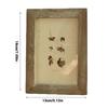 Picture Frame Decorative Wood Picture Frames Vintage 3x5 Inch Tabletop and Wall Mount Photo Display for Wedding