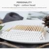 100 Pcs/Box Double Head Bamboo Cotton Buds Wood Stick Cotton Swab For Makeup , Nose Ear Cleaning , Pet Care , Art & Crafts