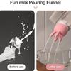 2 Pieces Cow Udder Milk Carton Caps Kitchen Utilities Funny Pouring Milk Bottle Pourer Lids Stoppers Boxed Milk Diverter