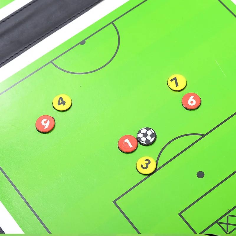 Planche tactique magnétique pliable de 54cm, planche tactique pour entraîneurs de Football, jeu de Football, presse-papiers tactiques d'entraînement en vogue