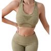 High-Waisted Shockproof Yoga Shorts Set - Breathable, Sweat-Wicking, and Elastic for Enhanced Fitness and Beautiful Back Appeal