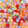 Acrylic Letter Beads for Kids' Jewelry Making – Educational DIY Beading Accessories