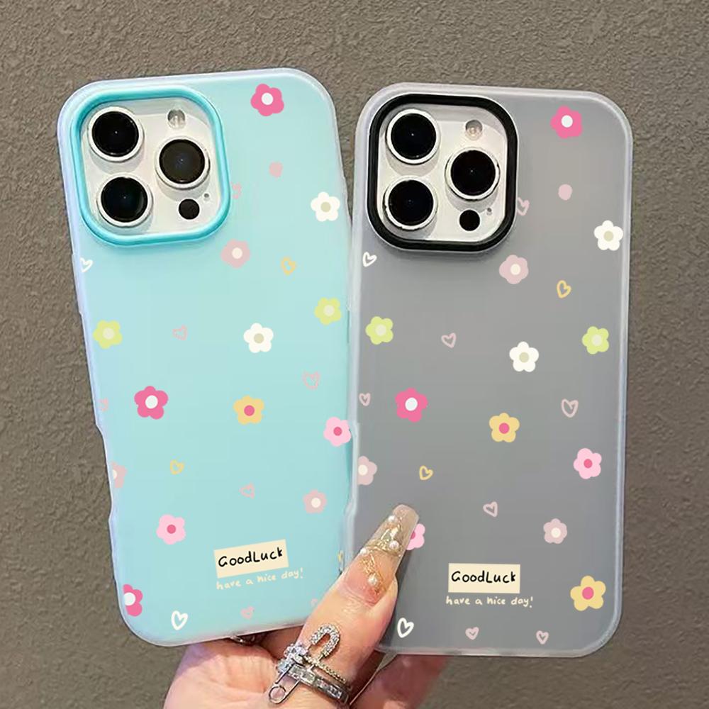 Cute Flower Good Luck Phone Case for Xiaomi Redmi Note 15 Pro 5G 14 13 12 15 Pro Plus 5G 12S Redmi 14C 13C 4G Shockproof Cover
