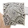 71X71cm square scarf women's scarf new autumn and winter scarf decoration versatile simple temperament silk scarf headscarf sun protection