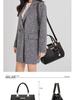 Taizhou Korean-Style Women's Trendy Large-Capacity Textured Shoulder & Crossbody Bag