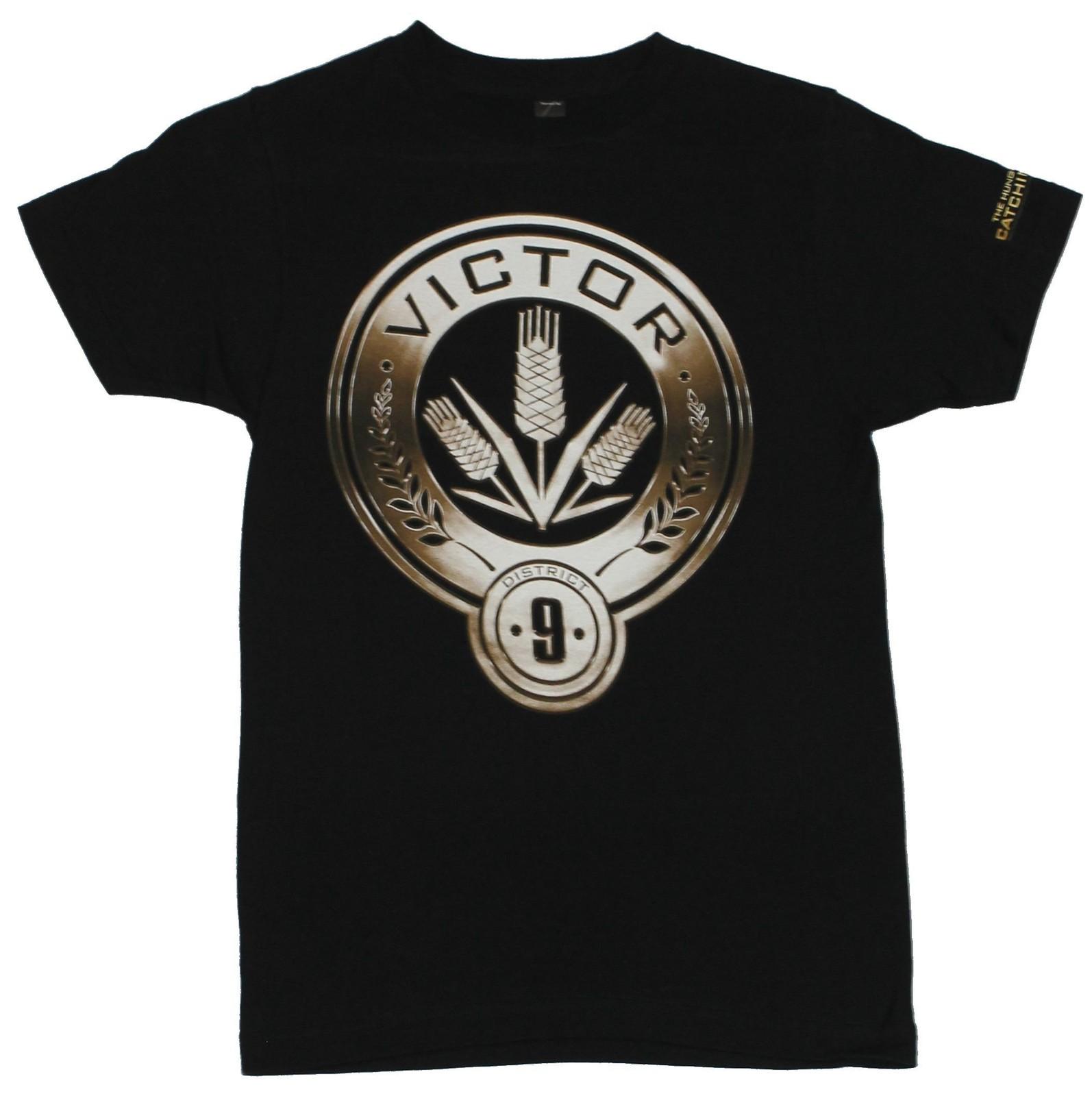 The Hunger Games Mens T Shirt District 1-12 Various Sizes M