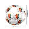1PC FC Basel Team Size 5 Soccer Ball PrahaIndoor Soccer Ball Colorful All Ages Machine Stitched PVC Competition Ready Durable High-Bounce