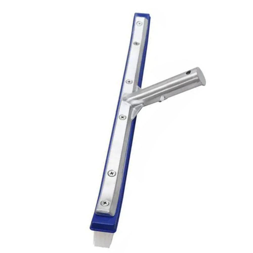 Stainless Steel Brush Swimming Pool Brush Aluminum Handle Pool Spa Cleaning Brush  Floor Cleaning