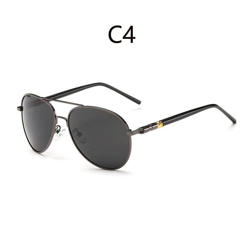 Unisex UV400 Sunglasses Black Reflective Pilot Lenses for Men Women Driving Fashion Colored Glasses