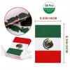 10M (32.8ft) Mexican Flag String Flag Holiday Decoration Hanging Flag Pull Flag