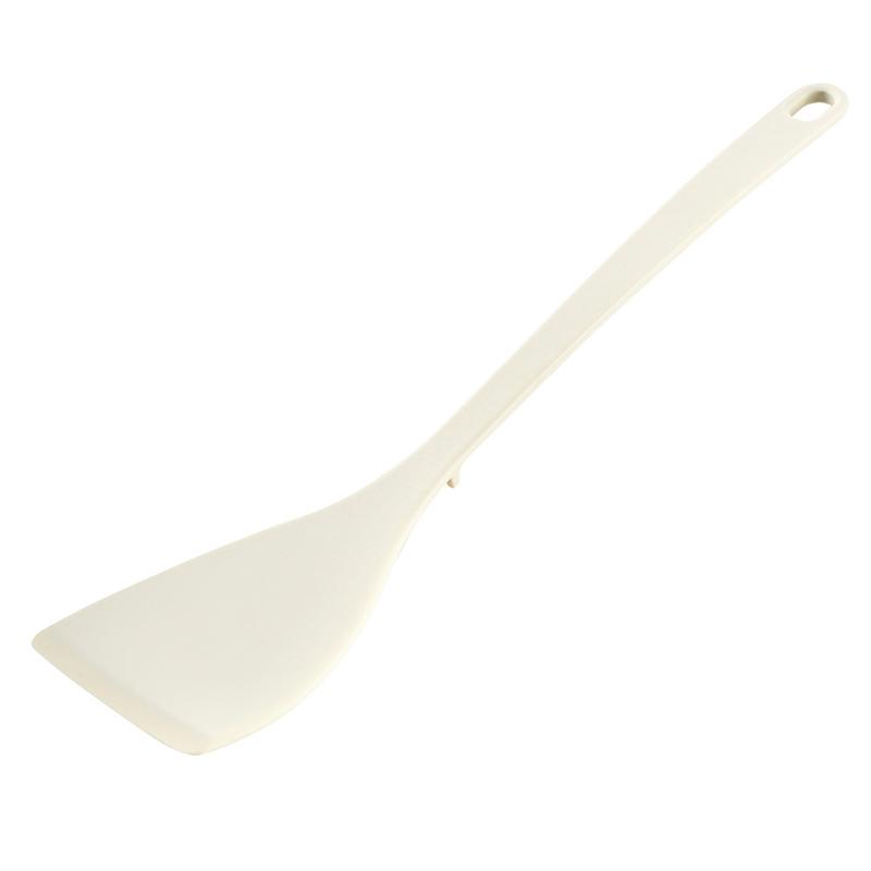 Non-Stick Silicone Spatula Heat-Resistant Wide Flexible Pancake Turner Fried Egg Fish Shovel Scratch-Resistant Kitchen Utensil