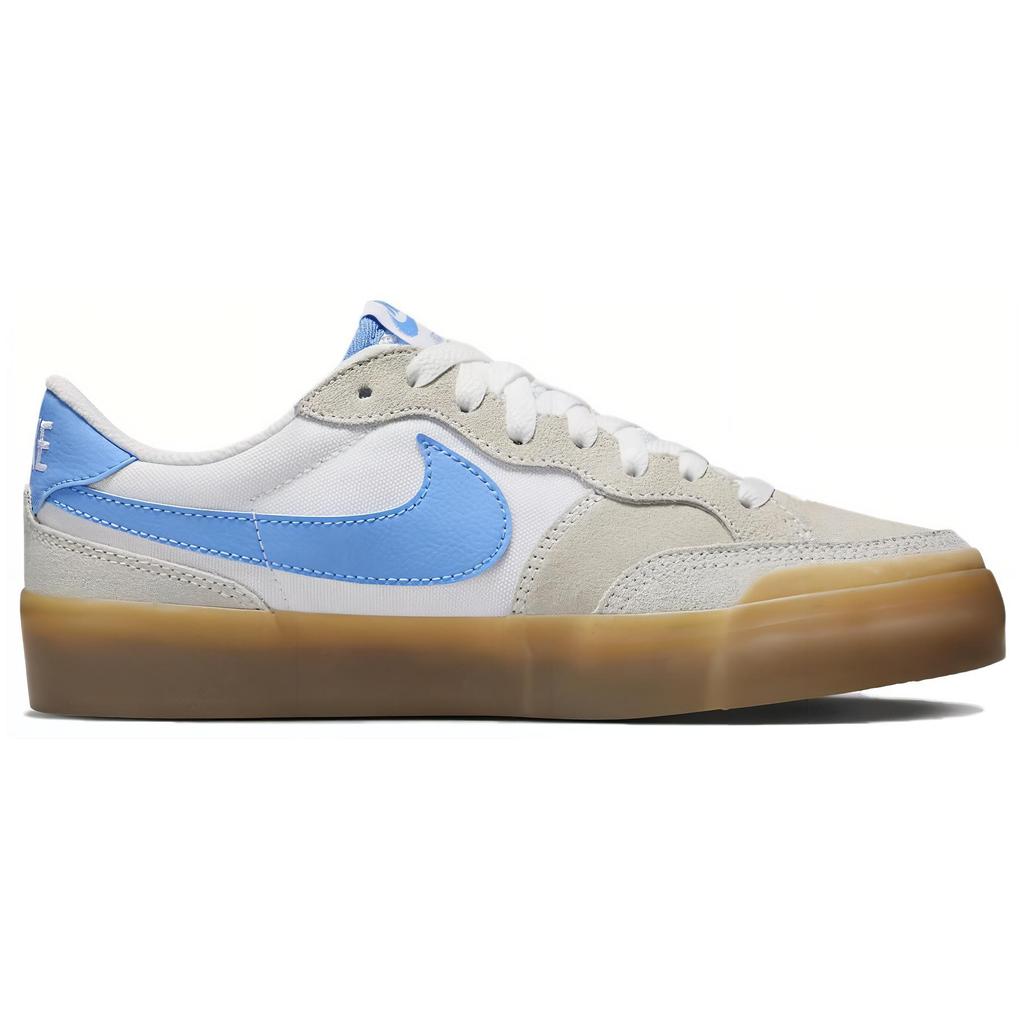 New Nike Zoom Pogo Plus White University Blue Gum Women's DR9114-100