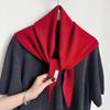 Triangle Scarf Warm Wrap Winter Shawl Soft Wool Blend Fashion Scarves for Women Ladies Casual Outdoor Fashion Accessories