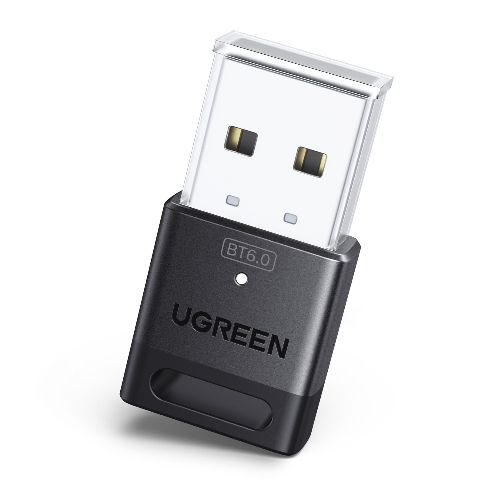 

Адаптер Bluetooth UGREEN для USB Bluetooth-донгла EDR BLE Сумісний з Windows Plug Сумісний із Запобіганням Втратам 6.0 ПК, Приймач та Режими, чорний