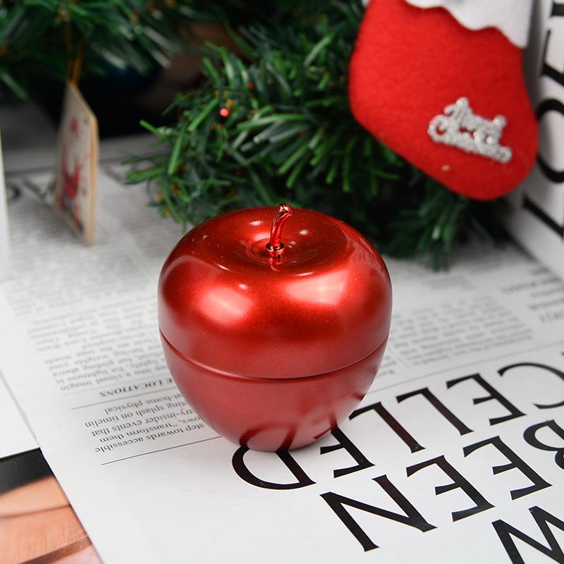 

Креативная Рождественская Ароматическая Свеча Красное Яблоко Декоративные Украшения Рождественская Ароматическая Свеча с Ароматом Яблока