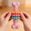 Dog Chew Toy With Durable Multisize Balls For Teething And Play