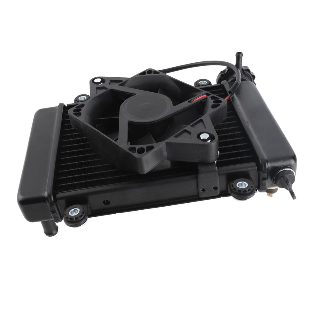 Water Cooled Radiator Cooler with Fan 2 Pin 270mm Powerful Efficient for 150cc 250cc Pit Quad Dirt Bike ATV