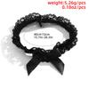 Creative Sexy Lace Bow Thigh Chain Female, Gothic Cross Love Pendant Leg Ring