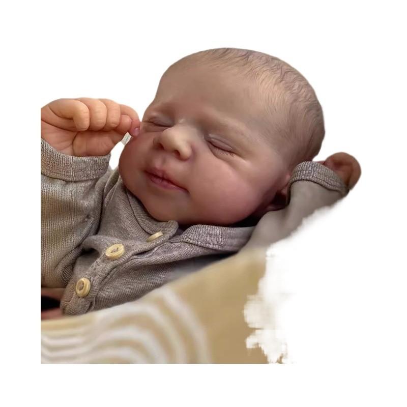 Bambola Rinata in Silicone Realistica Giocattolo Neonato Per Collezionisti E Bambini