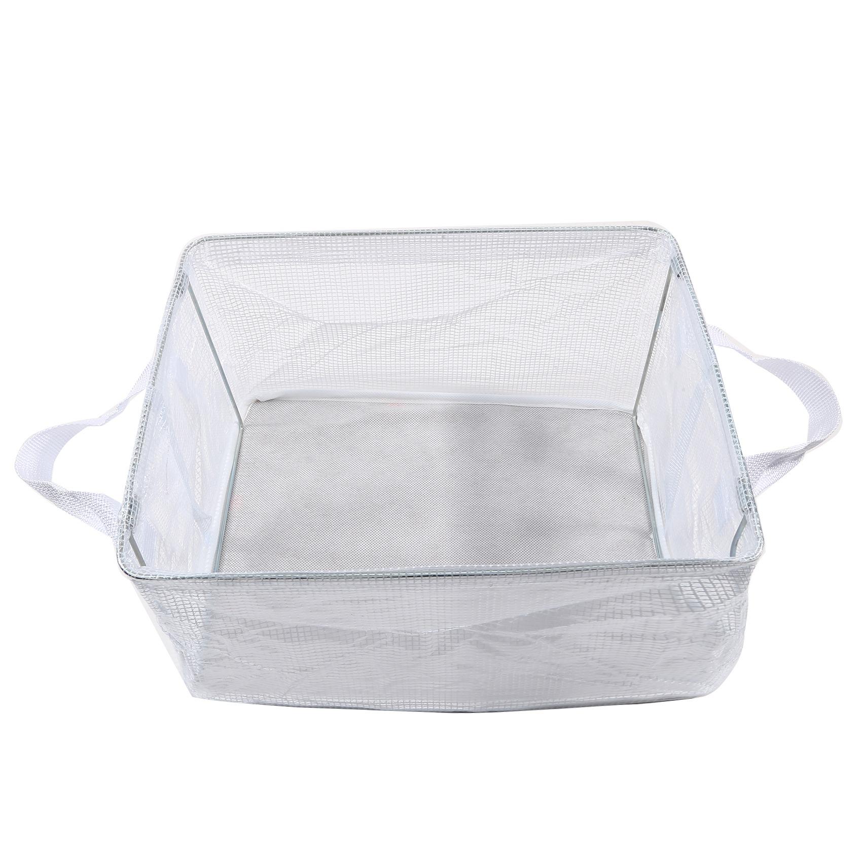 

1/2/3/4 шт. Органайзеры для одежды в шкаф, Органайзеры для одежды, нижнего белья, Прозрачный ящик для хранения, Каркас из нержавеющей стали, Органайзер для хранения в гардеробе