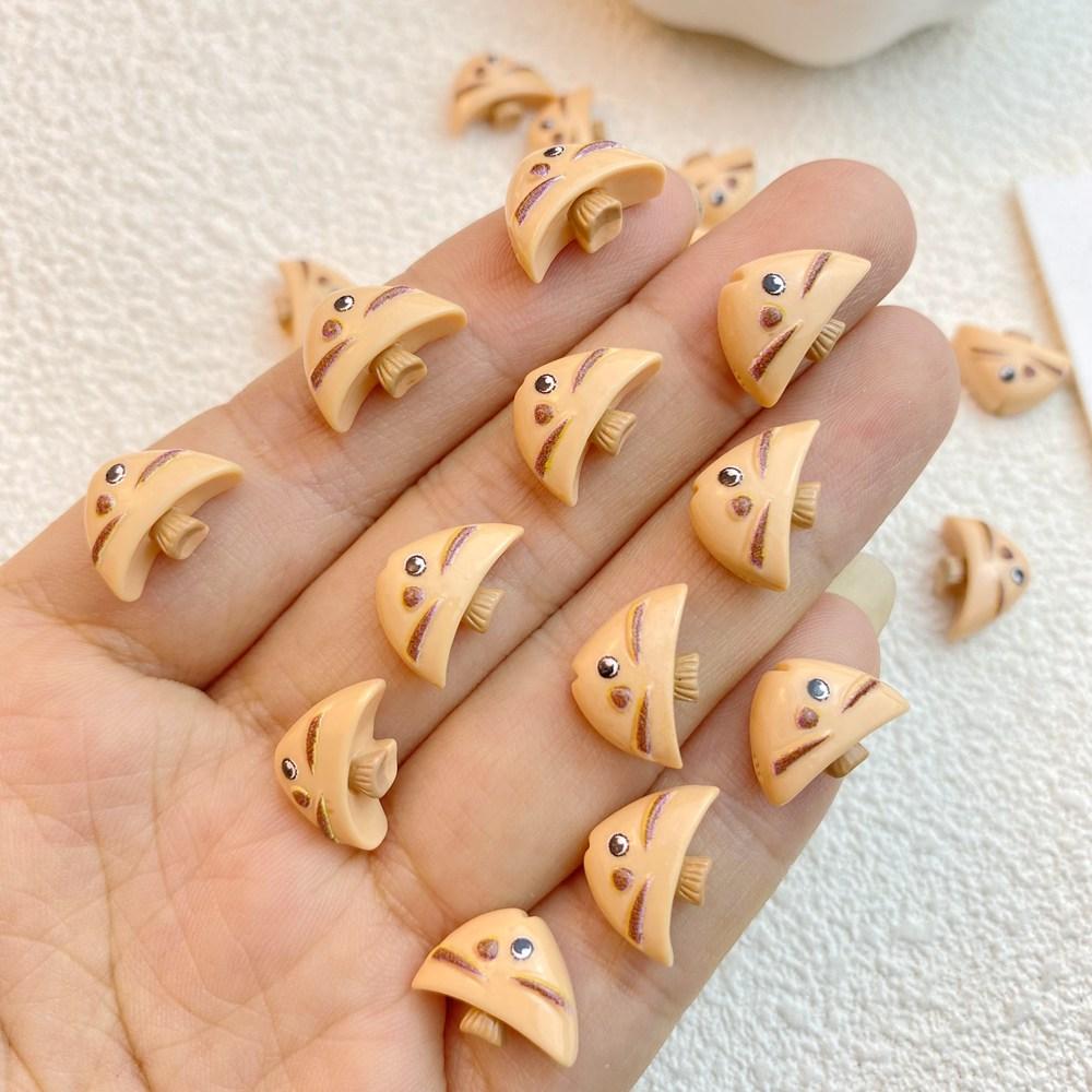 

30Pcs New Cute Resin Cartoon Ocean Series Crab, Turtle, Octopus Flat back Ornament Jewelry Making Manicure Hairwear Accessories