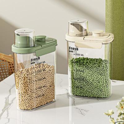 Barattolo da cucina di grande capacità a prova di insetti per cereali e farina