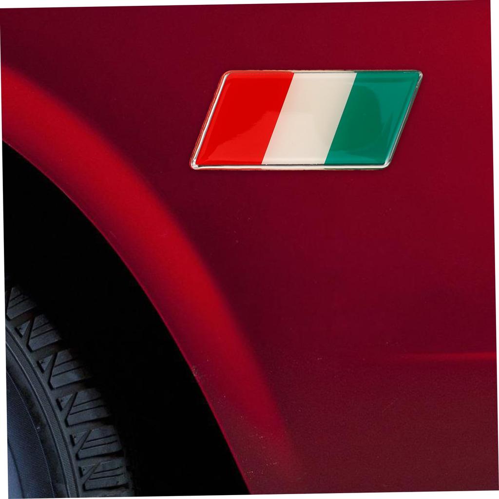 BUGUUYO Autoaufkleber Flagge Italien Autoaufkleber Italienische Flagge Aufkleber für LKW Italienische Flagge