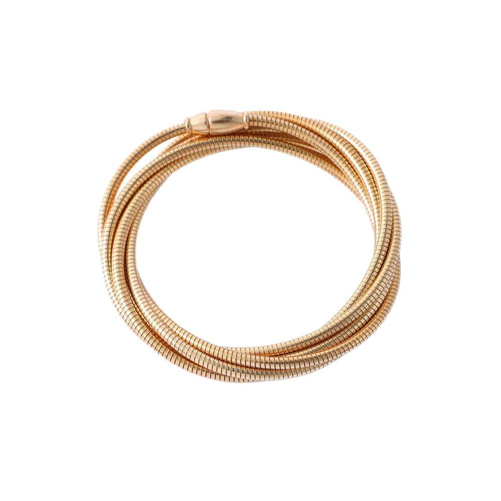 Braccialetto alla moda a vento Regolabile Molla Multi-strato Personalizzato Semplice Anello Elastico Braccialetto ad Anello Semplice
