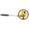 Chaksy Plastic Distance Measuring Wheel for Surveyors, 17.72" x 6.3" x 5.51" (Small Wheel, 12)