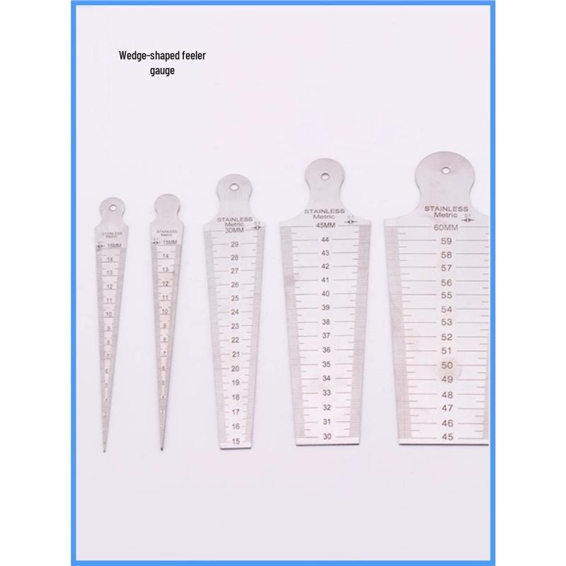 Stainless Steel Metric & Imperial Feeler Gauge Set (1-60mm)