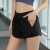 Women's Quick-Dry Loose Mesh Running Yoga Shorts - Lightweight, Anti-Exposure Fitness Wear for Summer