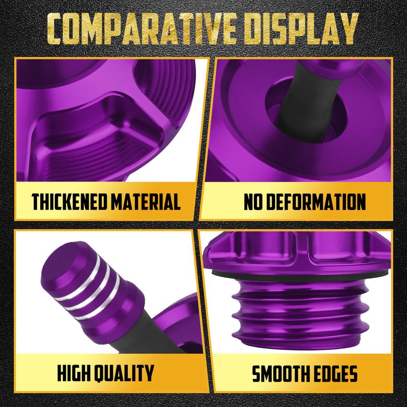 Motorcycle Vented Gas Cap Oil Fuel Tank Cover Aluminum Universal For Harley All Female Threaded Gas Tanks Except Touring 23.5-25