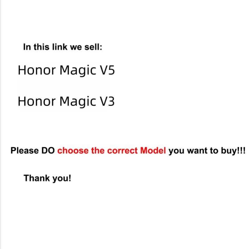 For Honor Magic V5 and Magic V3 Case Ultimate Design Leather Dual Hinge Protection Anti-Scratch and Anti-Fingerprint Case Cover