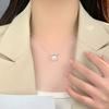 Personalized Bamboo Pearl Necklace for Women's Inset Style, Fashionable and Cool Style, Collarbone Chain Neck Ornament