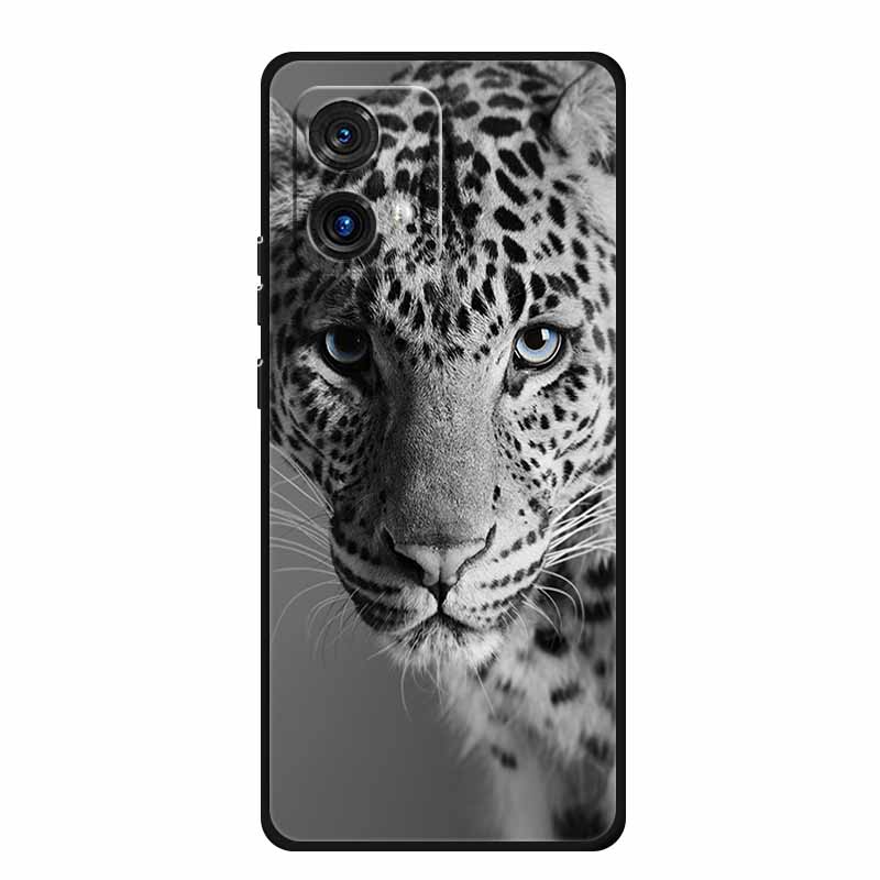 For Motorola Moto G84 G54 5G Case Fashion TPU Soft Silicone Cover Phone Cases for Moto G54 MotoG84 2023 Original New Tiger Capa