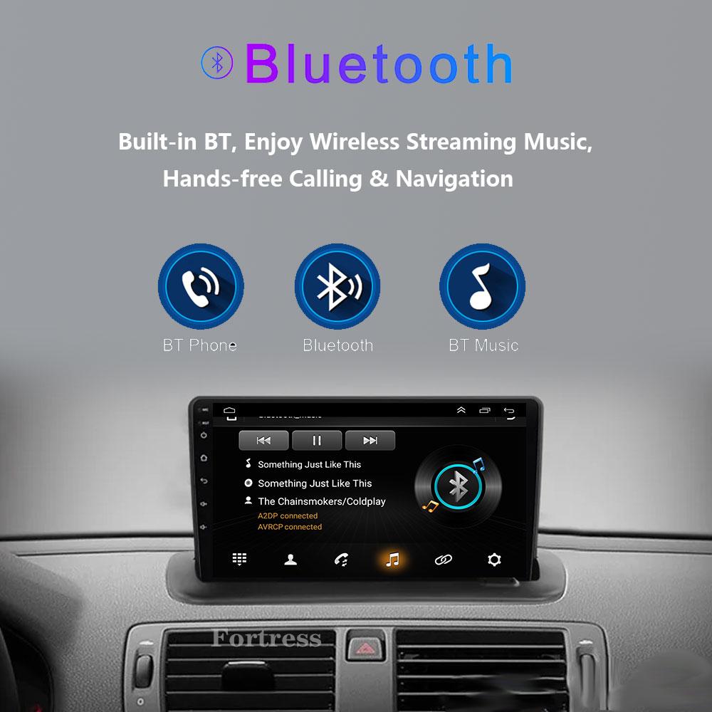For VOLVO C30 S40 C70 2006 - 2012 Car Radio Multimedia Navigation Stereo 2.5D Touch Screen Head Unit Carplay DVD DSP GPS