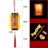 Horse Year New Year Lantern Chinese Style Red Handheld Lantern Tassel Cloth Lantern Hanging Ornament Festival Celebration
