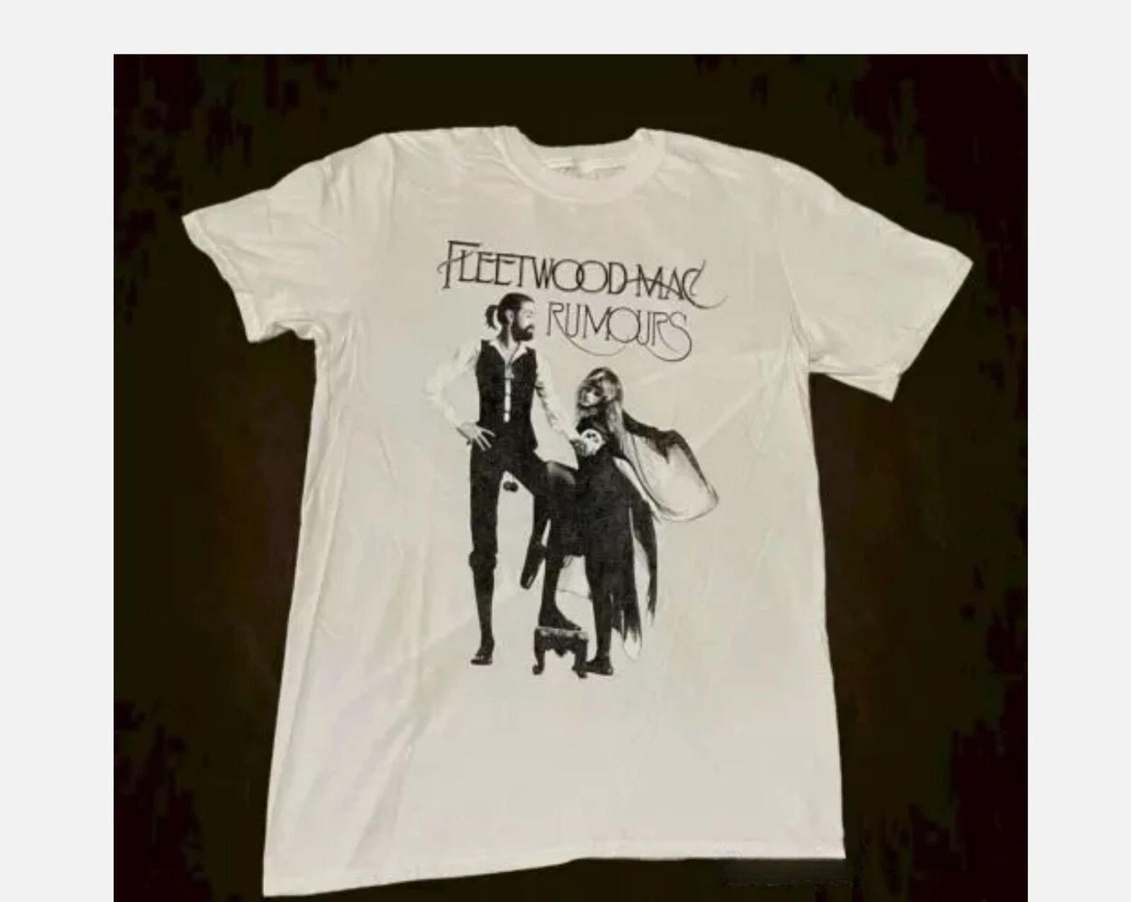

Американский Винтаж Fleetwood Mac Rumors Унисекс Футболка Женская Футболка Летняя Новая Винтажная Мода Унисекс и Женская Уличная Одежда 2XL