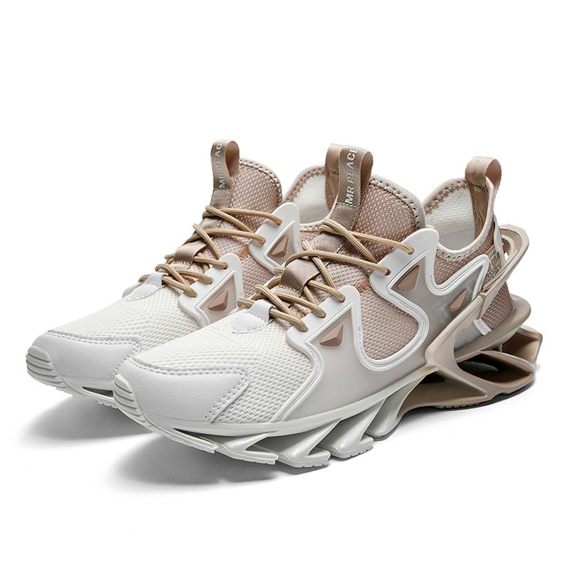 Prodyšné tenisky Shark Blade Run Ponožky Boty Basketbalová obuv Absorbující otřesy Měkká podrážka Flying Woven Pánské boty 39-44