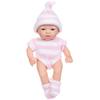 7in Collectible Doll Interactive Reborns Toy Washable Baby Doll New Parent Gifting Dolls Toddler Cuddle Educational Toy