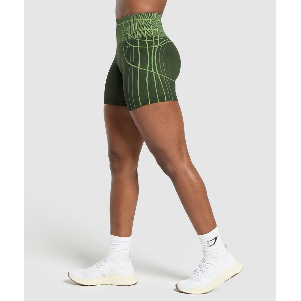 Gymshark Apex Seamless Shorts Trail Green Energy Gelato Green B3b4p Ec4y