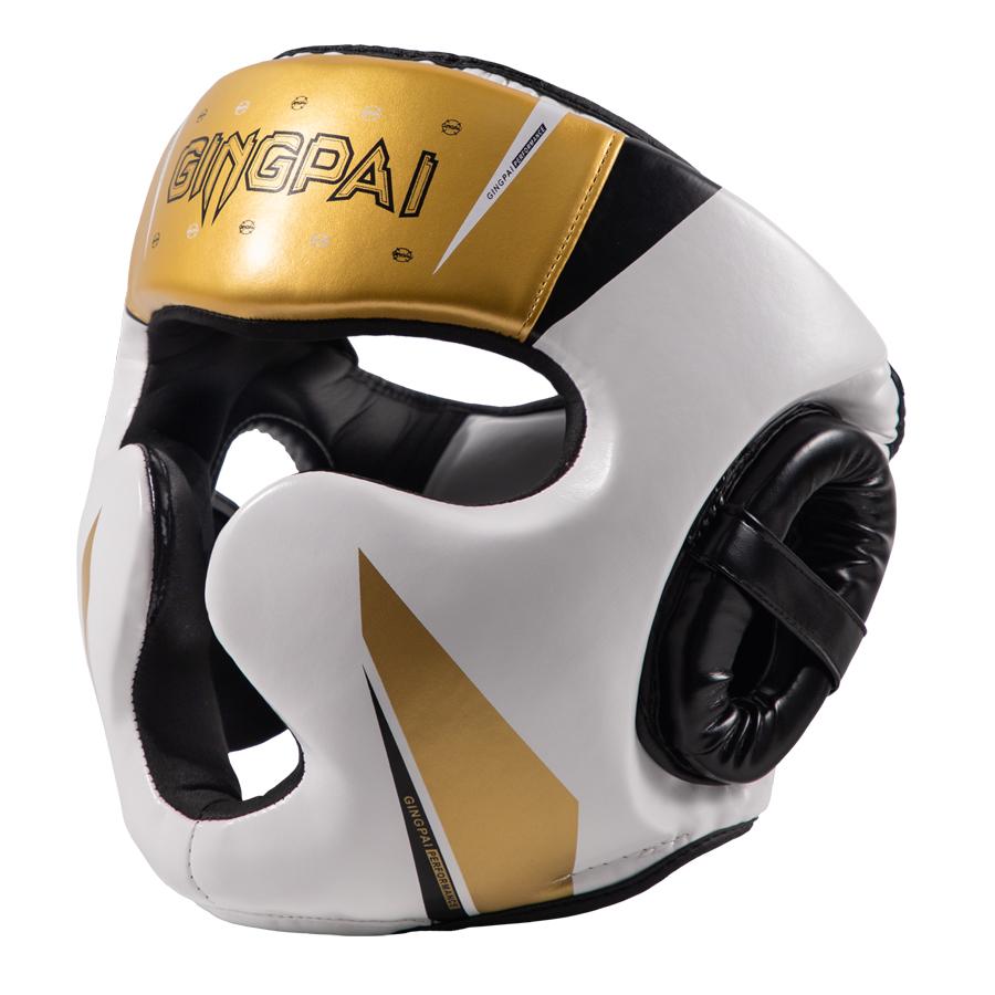 Professionele Boks Sanda Helm voor Volwassenen Verdikte Muay Thai Hoofdbescherming Trainings Wedstrijd Uitrusting L