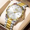 LIGE Original Fashion Watch Man Waterproof Luminous Date Men Watch Stainless Steel Quartz Business Men's Watches